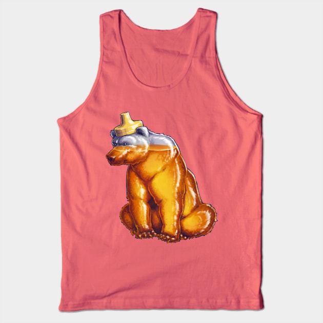 Honey Bear Tank Top by obvian